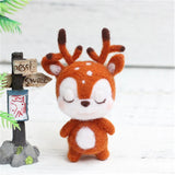 HULIANFU MIUSIE Doll Wool Felt Kit Needle Felting Kit Animal Pet Doll for Needle Material Bag Pack for Women and Beginner Non Finished