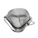 HULIANFU Stainless Steel Cooking Spices Infuser Fine Mesh Loose Tea Herbal Strainer Filter with Extended Chain Kitchen Seasoning Balls