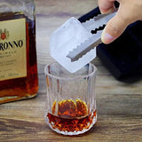 HULIANFU Perfect Ice Cube Silicone Cube Maker Form  Cake Pudding Chocolate Molds Easy to Remove Ice Trays Fade Resistant