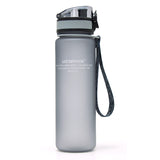 HULIANFU UZSPACE Sport Water Bottle 500/1000ML Portable Leakproof Outdoor Shaker My Bottle Tritan Plastic Eco-Friendly Drinkware BPA Free