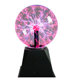 HULIANFU Novelty Glass Magic Plasma Ball Light 3 4 5 6 inch Table Lights Sphere Nightlight Magic Plasma Night Lamp