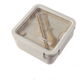 HULIANFU Wheat straw lunch box for kids plastic food storage container snacks box japanese style bento box with tableware soup cup