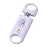 HULIANFU Top Selling Cigar Cutter Creative Metal Portable Stainless Steel Blade V-Shaped Cigar Scissors for Men Boyfriend Gifts