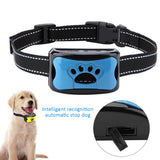 HULIANFU Waterproof Pet Dog Anti Barking Device Electric Dog Training Collar Dog Shock Deterrent Stop Barking Vibration Anti Bark Collar