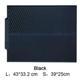 HULIANFU Silicone Square Dish Drying Mat Heat Resistant Draining Tableware Durable Pad Mat for Dishes Table Placemats Kitchen Accessories