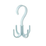 HULIANFU Space Saving Rotated Hanger Hooks Wardrobe Clothes Rack Hanger Organizer Bag Hanger Shoes Belt Scarf Hanging Rack Closet Hanger