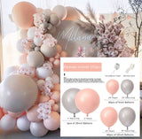 HULIANFU Wedding Balloon Kit Balloons Arch Decoration Birthday Baby Shower Party Birthday Wedding Balloon Decoration Balloons Sets Arch