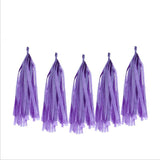 HULIANFU Tissue Paper Tassels Birthday Party Decoration Hanging Garland Ribbon Curtain Baby Shower Decor Parti  Celebration Supplies