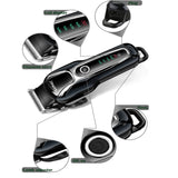 HULIANFU Rechargeable Professional Dog Hair Trimmer For Cat  Low-Noise Electrical Hair Clipper Grooming Shaver Cut Machine Set 100-240v