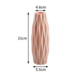 HULIANFU Modern vases decoration home Nordic Style Flower Arrangement Living Room Origami flower pot for interior