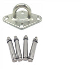 HULIANFU Stainless Steel Suspension Bracket Hammock Mount Ceiling Hook Anchor Hanger For Gym Training Aerial Yoga Sex Swing Hanging Kit