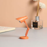 HULIANFU LED Mini Desk Lamp Foldable Magnetic Night Light Bedroom Study Reading Book Lamps With Clip Eye Protection Bedside Lights