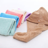 HULIANFU Magic Microfiberrapid drying hair towel towels bathroom Bath Wrap Hat Quick Cap Turban Dry toallas