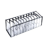 HULIANFU New Underwear Clothes Storage Box Foldable Drawer Organizers Socks Shorts Closet Wardrobe Separation Compartment Box Washable