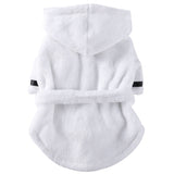 HULIANFU Pet Dog Bathrob Dog Pajamas Sleeping Clothes Soft Pet Bath Drying Towel Clothes for for Puppy Dogs Cats Pet Accessories