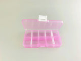HULIANFU New 10 Slots Cells Colorful Portable Jewelry Tool Storage Box Container Ring Electronic Parts Screw Beads Organizer Plastic Case