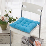 HULIANFU Winter Home Chair Cushion New Outdoor Thick Cushion Pad Office Dining Chair Mattress Pure Sofa Chair Back Pad Comfort Square