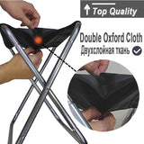 HULIANFU Ultralight Folding Chair Picnic Camping Chair Travel Foldable Aluminium Durable Portable Fishing Seat Outdoor Travel Furniture