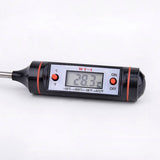 HULIANFU Professional Digital Kitchen Thermometer Barbecue Water Oil Cooking Meat Food Thermometers 304 Stainless Steel Probe Tools