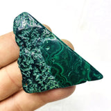 HULIANFU Natural Rock Zambian Malachite Rough Stone Specimen Home Spirit Decoration Life Crystal Gift Anti-decay and Negative Energy