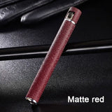 HULIANFU Mini Cigarette Lighter Grinding Wheel Flint Free Fire Butane Gas Lighter Portable Can Be Placed Cigarette Box Smoke Accessories