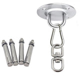 HULIANFU Stainless Steel Suspension Bracket Hammock Mount Ceiling Hook Anchor Hanger For Gym Training Aerial Yoga Sex Swing Hanging Kit
