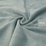 HULIANFU   Zyfmptex 1pcs Minky Fabrics For Sewing Diy Handmade Home Textile Cloth For Toys Plush Fabric Patchwork Solid Color Style 45*50cm