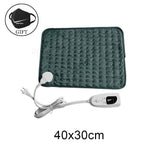 HULIANFU Physiotherapy Heating Pad Electric Heating Pad Back Therapy Pad Small Electric Blanket 60x30cm 110/220V EU/US/AU/UK Japan Plug