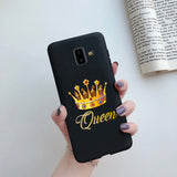 HULIANFU Phone Case for Cover Samsung Galaxy J6  case For Coque Fundas Samsung J6  J 6 Plus  Cases Silicone Soft Back Cover