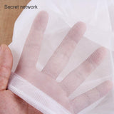 HULIANFU Nylon Mesh Washing Bags Underwear Bra Laundry Bag Basket Household Clean Organizer Drawstring Beam Port Household Cleaning
