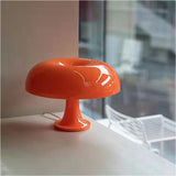 HULIANFU Italy Designer Led Mushroom Table Lamp for Hotel Bedroom Bedside Living Room Decoration Lighting Modern Minimalist Desk Lights