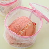 HULIANFU Machine-wash Special Home Use Polyester Anti-deformation Bra Mesh Bags Laundry Brassiere Bag Cleaning Underwear