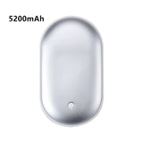 HULIANFU Portable USB Heater Rechargeable Electric Hand Warmer In Winter Double-Sided Heating Mini Mobile Power Supply Handwarmer 2 In 1