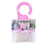 HULIANFU Natural Fragrances Hanging Spices Bag Wardrobe Deodorizing Paper Sachets Aromatherapy Bag Cabinet Air Fresheners
