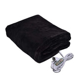 HULIANFU USB Heating Travel Machine Washable For Sofa Bed 3 Levels Portable Electric Blanket Winter Warm Soft Plush Car Shawl Camping