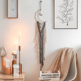 HULIANFU Moon Metal Craft Hoops Dream Catcher Rings for DIY Dreamcatchers Wreaths Macrame XX9B