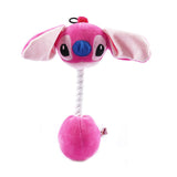 HULIANFU Plush Cartoon Cute Puppy Dog Rope Knot Toy Pet Dog Chew Squeak Toys for Small Dogs Teeth Grinding Pet Products Dog Accessories