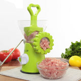 HULIANFU Meat Grinder Manual Processors Food Mincer Kitchen Machine Sausage Maker Stuffer Vegetable Chopper Blender Household  Enema Tool