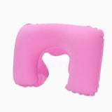 HULIANFU U Shaped Travel Pillow Inflatable Neck Car Head Rest Air Cushion for Travel Office Nap Head Rest Air Cushion Neck Pillow