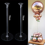 HULIANFU Table Balloon Arch Set Ballon Column Stand for Wedding Birthday Party Decorations Kids Balloons Accessories Christmas Decor ball
