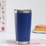 HULIANFU Thermal Mug Beer Cups Stainless Steel Thermos for Tea Coffee Water Bottle Vacuum Insulated Leakproof With Lids Tumbler Drinkware