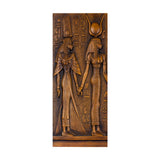 HULIANFU 2023 77x200cm Door Stickers Eco-Friendly 3D Stairway Egyptian Pharaoh Light Shadow Corridor Pattern Home Decor Bedroom Wallpaper