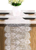 HULIANFU Luxury lace black white Embroidery bed Table Runner flag cloth cover kitchen Christmas Party tablecloth Wedding decor 36*300cm