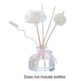 HULIANFU Purifying Air Bathroom Aroma Diffuser DIY Aromatherapy Home Fragrances Spa Office Hotel No Fire Scent Rattan Sticks (no bottle)