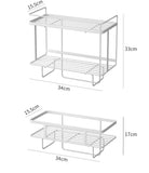 HULIANFU Toilet Water Tank Storage Rack Iron Toilet Punch-Free Multifunctional Storage Rack Bathroom Toilet Upper Shelf  shelf organizer