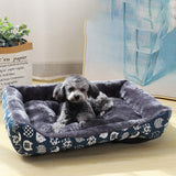 HULIANFU Pet Dog Bed Sofa Mats Pet Products Coussin Chien Animals Accessories Dogs Basket Supplies For Large Medium Small House Cat Bed