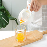 HULIANFU Kitchen Manual Orange juicer Lemon Squeezer Plastic Fruit Tool Mini Blender Portable Citrus Juicer Machine Kitchen Accessories