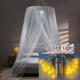 HULIANFU   YanYangTian Bed Canopy on the Bed Mosquito Net Summer Camping Repellent Tent Insect Curtain Foldable Net living room Bedroom