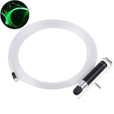 HULIANFU LED Sparkle Whip Led Fiber Optic Whip Glow Stick Luminous Hand Strap Light Up Super Bright Toy Dance Show Performance Multicolor