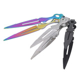 HULIANFU Metal Shisha Hookah Charcoal Tongs Tweezers Water Pipe Sheesha Chicha Narguile Accessories Gadget